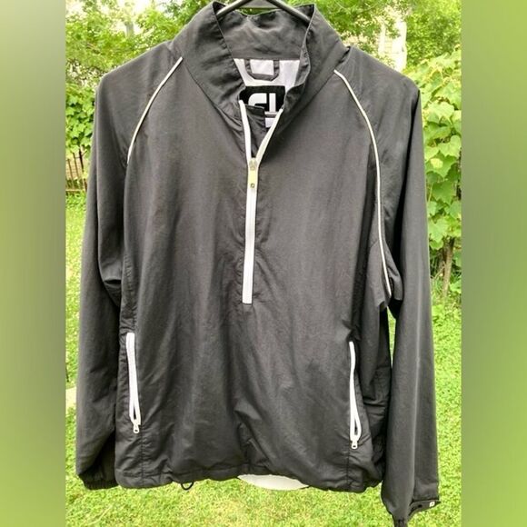 FootJoy Jackets & Blazers - FootJoy Women’s Golf Performance Jacket 1/2 Zip Pullover Black FJ Stretch